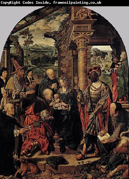 Joos van cleve The Adoration of the Magi